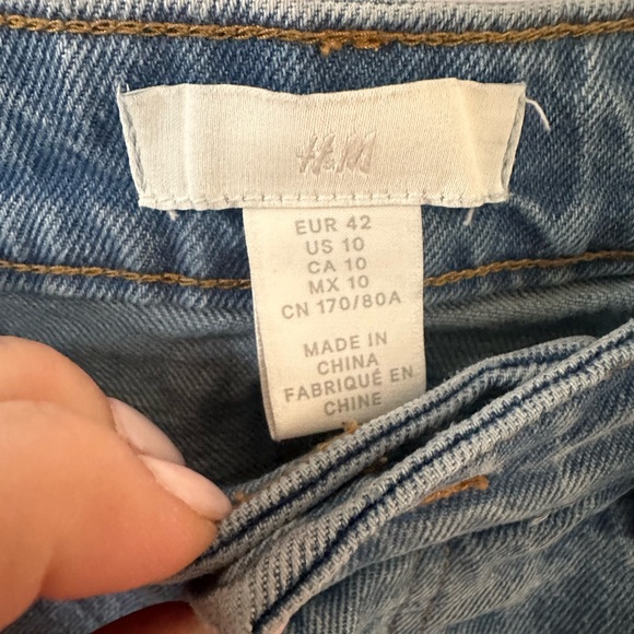 H&M high rise straight leg jeans - Picture 5 of 6